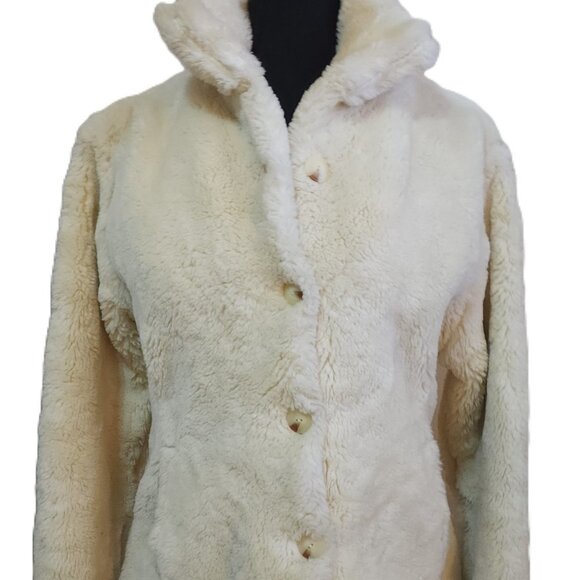 Shearling Faux Fur Classic Jacket by True Grit Ultra Lux and Plush aka "Dylan" - Picture 4 of 16
